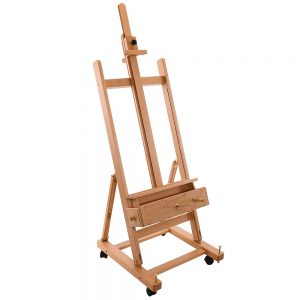 Small Single rocker Easel with Drawer HH-EL006