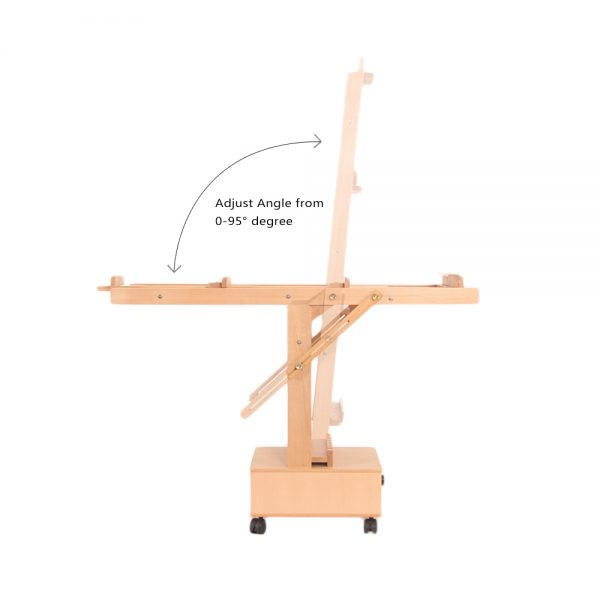 Wooden Studio Floor Easel HH-EL018