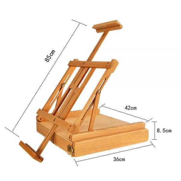 Wooden Table Easel with Drawers HH-ES021