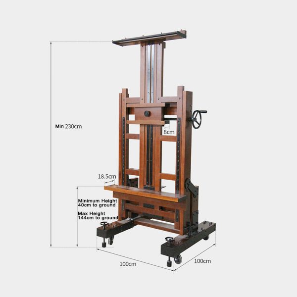 Jumbo Studio Artist Easel HH-EC03