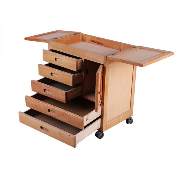 Multi-Functional High Quality Professional Beech Easel With Five Drawers - No.HH-7