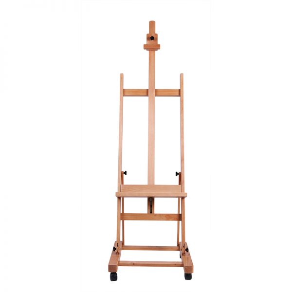 Adjustable Classic H Frame Studio Beech Easel - No.HH-EL026