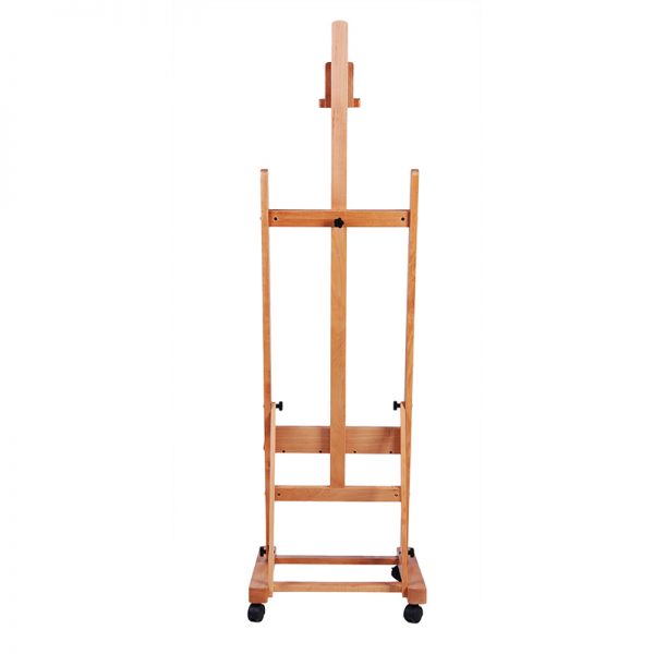 Adjustable Classic H Frame Studio Beech Easel - No.HH-EL026