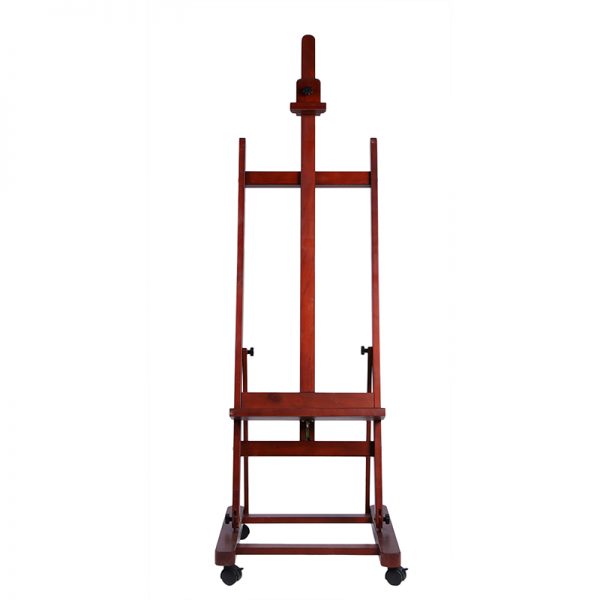 Adjustable Classic H Frame Studio Beech Easel - No.HH-EL026