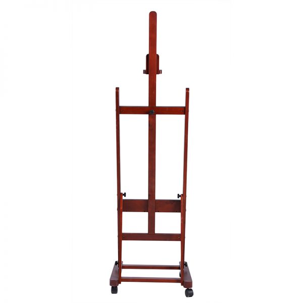 Adjustable Classic H Frame Studio Beech Easel - No.HH-EL026