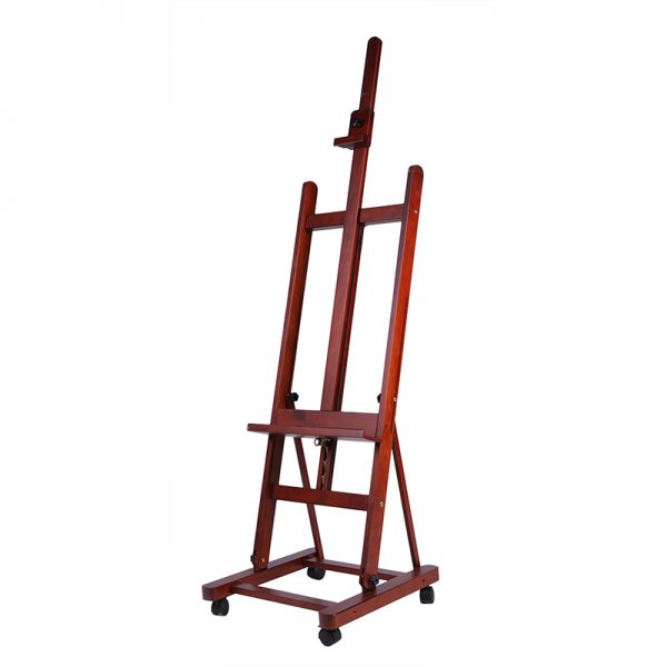 Adjustable Classic H Frame Studio Beech Easel - No.HH-EL026