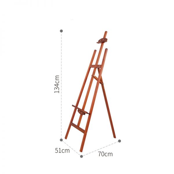 Adjustable Drawing Tripod Stand Artist Wood Easel - No.HH-EA013