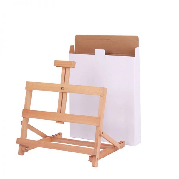 Tabletop Wooden H-Frame Studio Easel - No.HH-ES011B