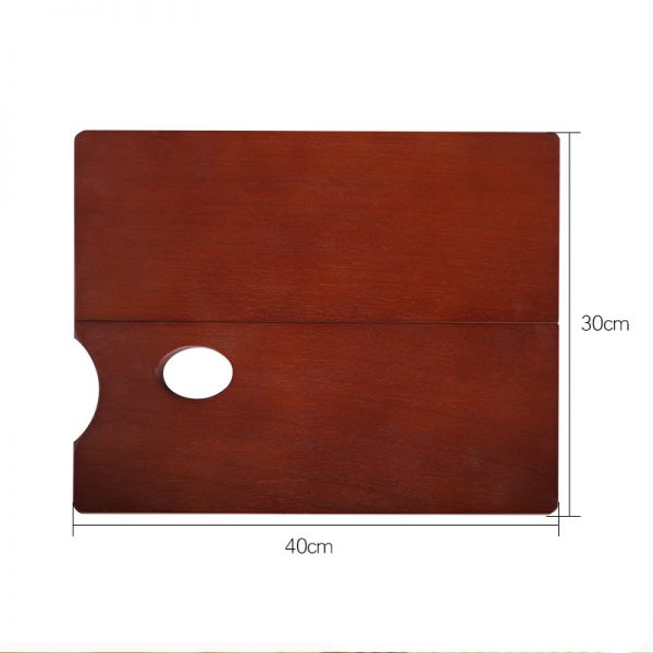 Collapsible Dark Red Wooden Pallete - NO.HH-WPCF30