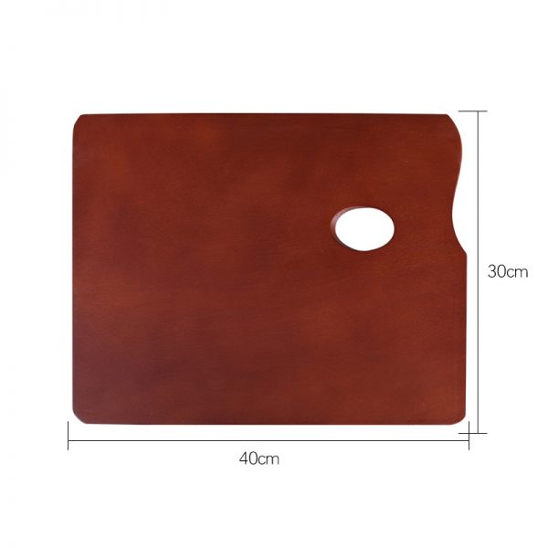 Square Color MDF Wooden Pallete For Painting - NO.HH-WPCS30